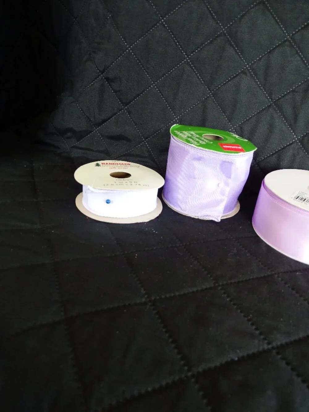 Four Rolls of Decorative Ribbon